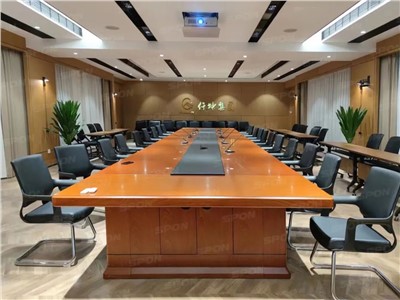 【案例故事】颜值与智慧并存！emc易倍助力仟坤集团打造雅观大气聚会室