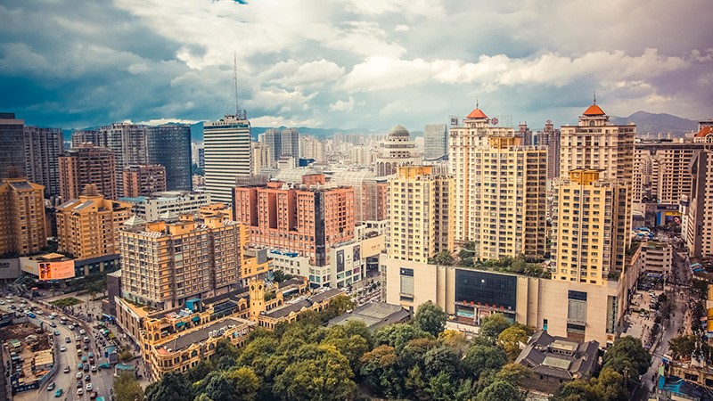 云南省昆明盘龙区平安都会-接纳emc易倍广播系统