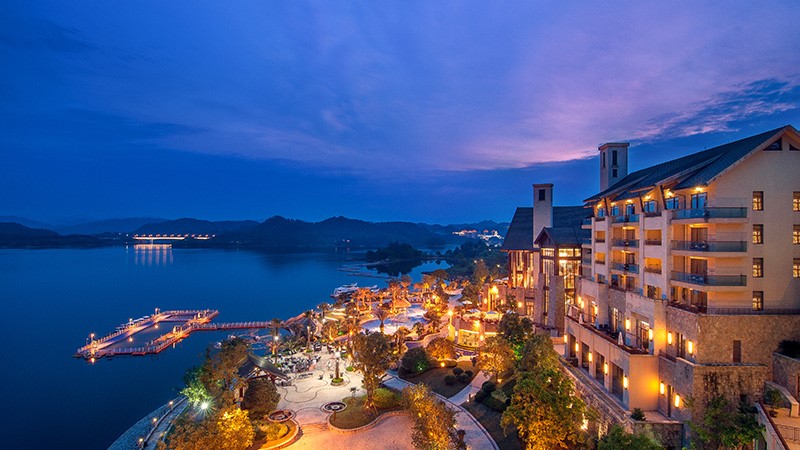 福建厦门日月谷温泉旅馆-接纳emc易倍对讲系统