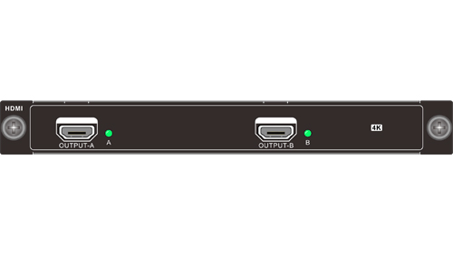 4K 单口开2窗HDMI拼接输出卡